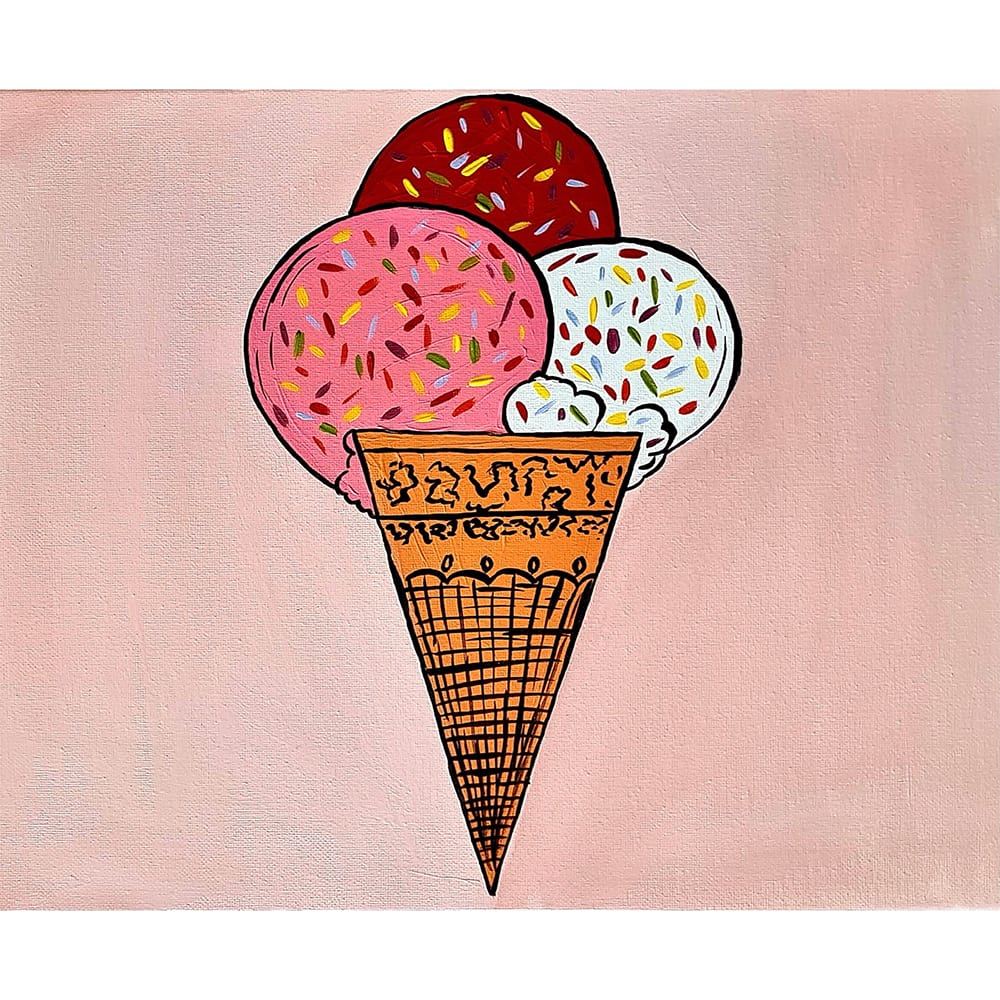 Icecream by Andy Warhol