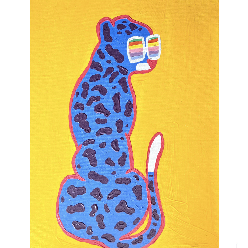 Funky Cheetah by Denise Schmitz